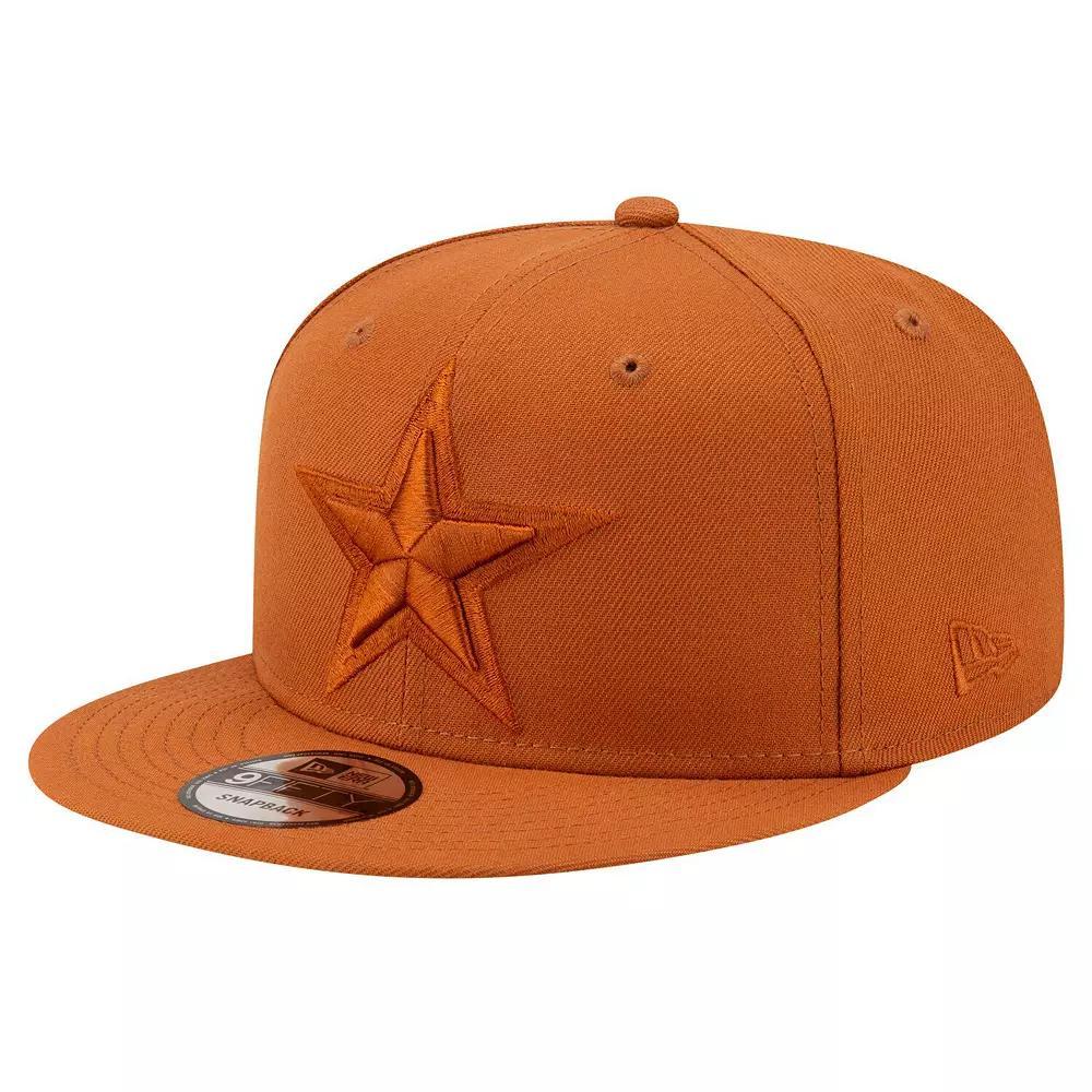 Men's New Era Brown Dallas Cowboys Color Pack 9FIFTY Snapback Hat Product Image
