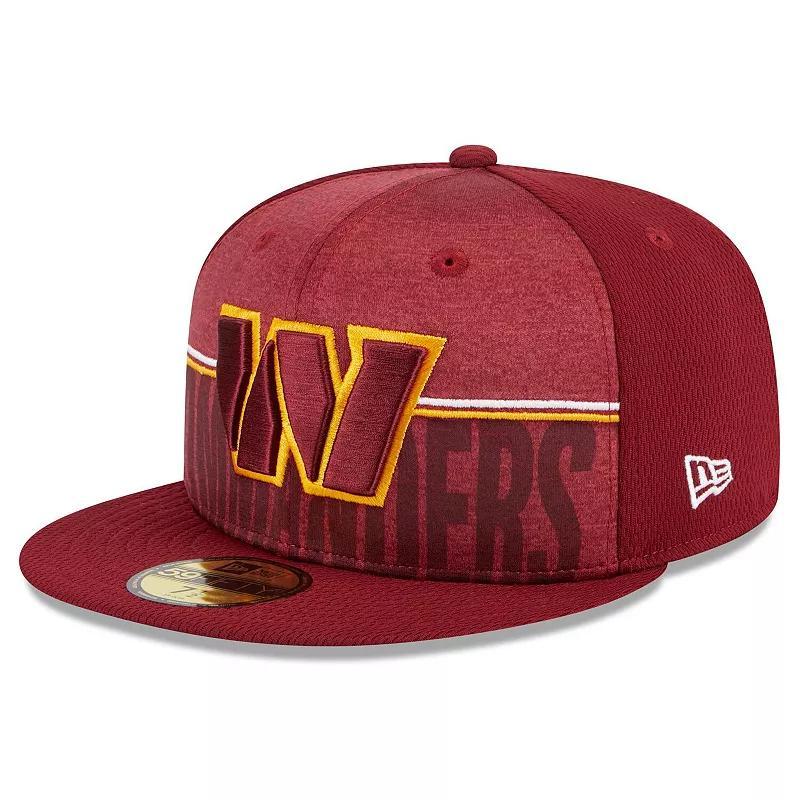 Mens New Era Burgundy Washington Commanders 2023 NFL Training Camp 59FIFTY Fitted Hat Product Image