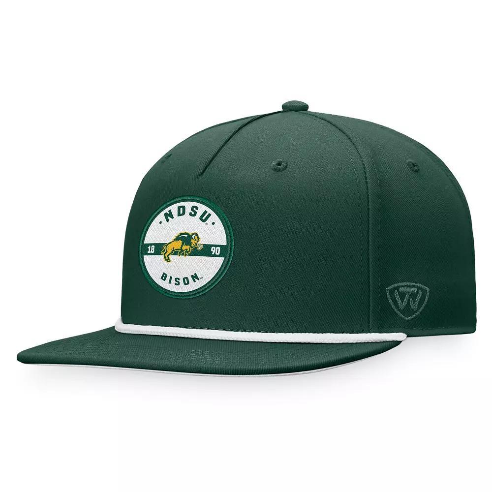 Men's Top of the World Green NDSU Bison Bank Hat, Nds Green Product Image