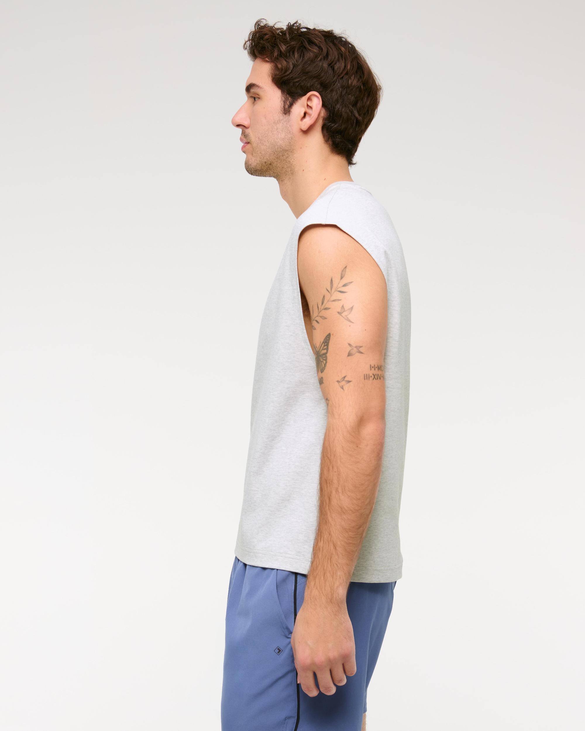 YPB Heavyweight Cotton Extended Shoulder Tank Product Image
