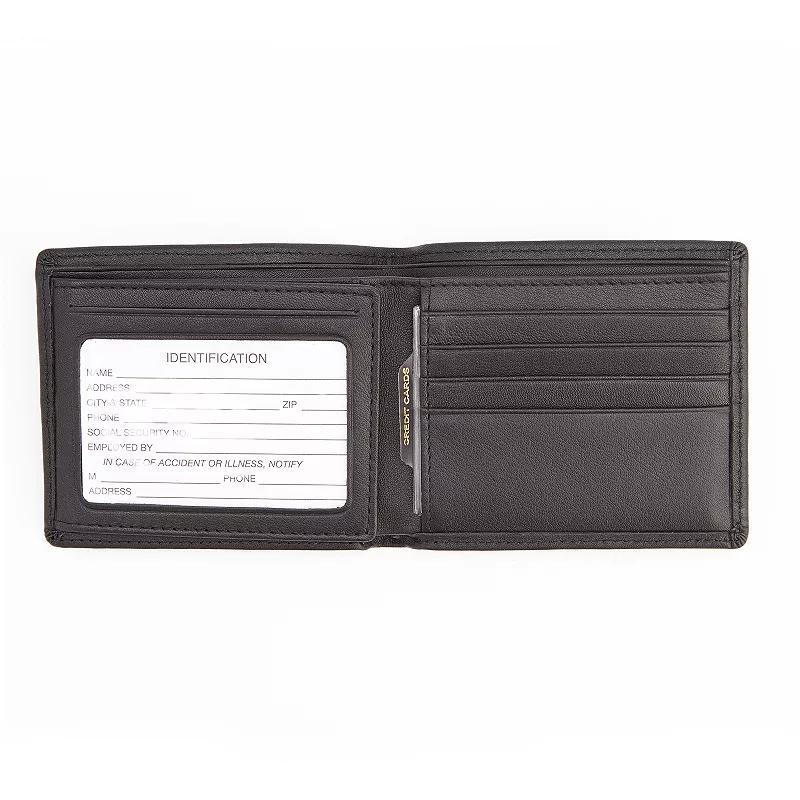 Royce Leather RFID-Blocking Mens Bifold Wallet Product Image