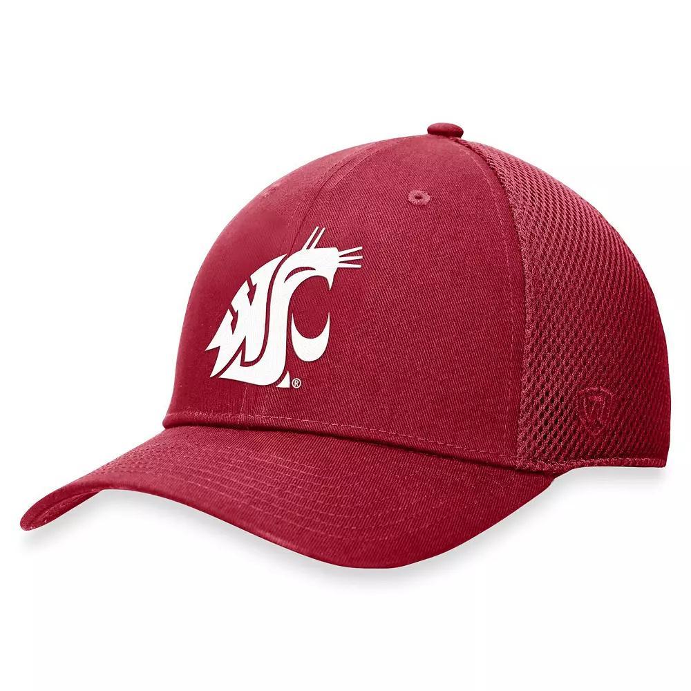 Men's Top of the World Crimson Washington State Cougars Spacer Flex Hat, Size: Small/Medium, Wsc Red Product Image
