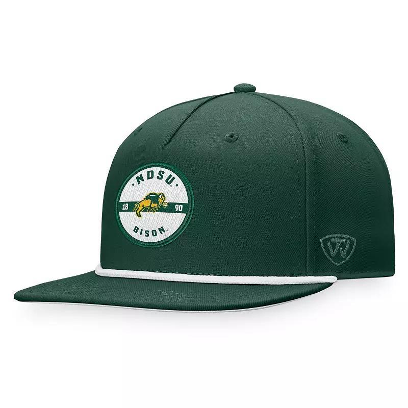 Men's Top of the World Green NDSU Bison Bank Hat, Nds Green Product Image