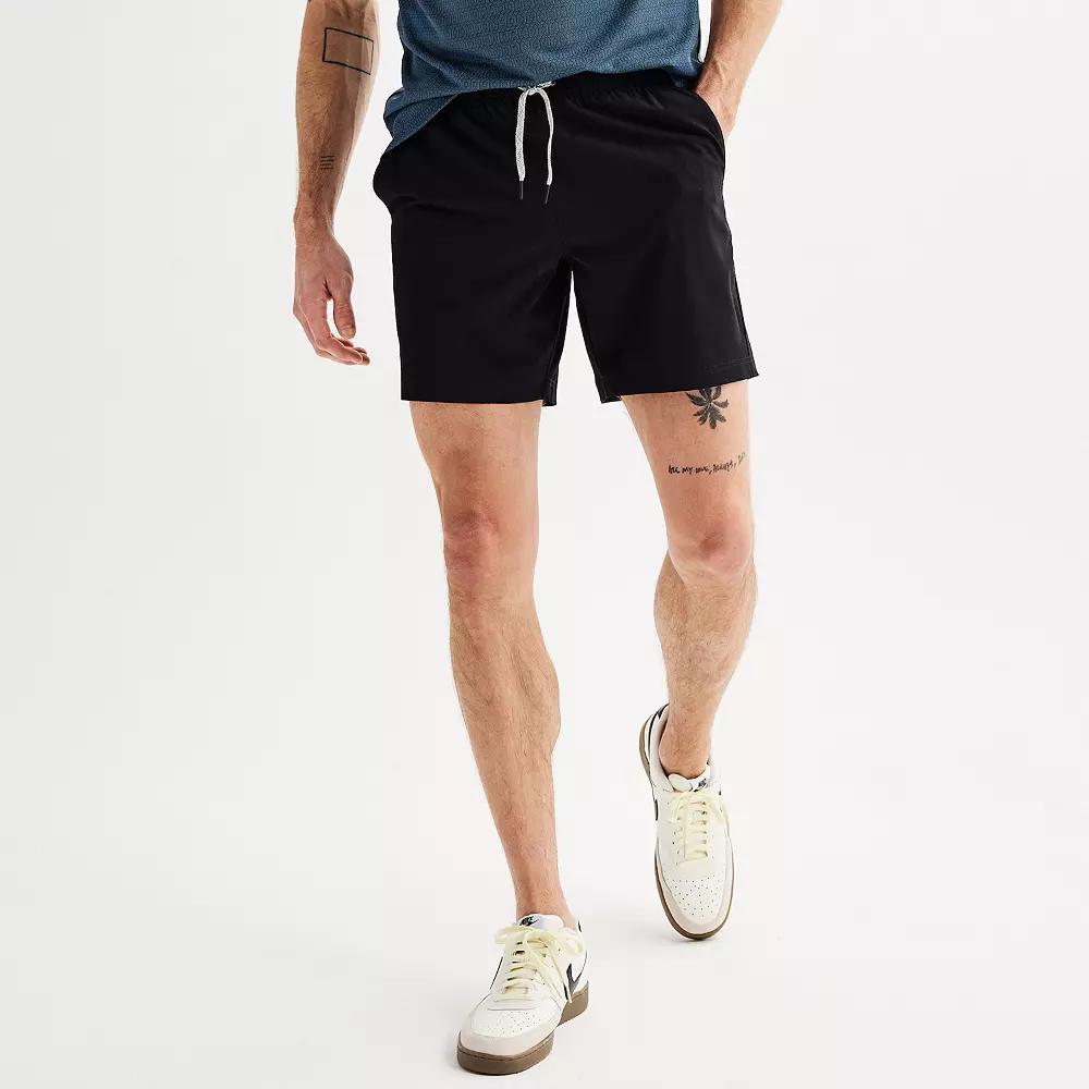 Men's FLX Core Dynamic 7-in. Stretch Lined Shorts, Size: Large, Dark Gray Product Image