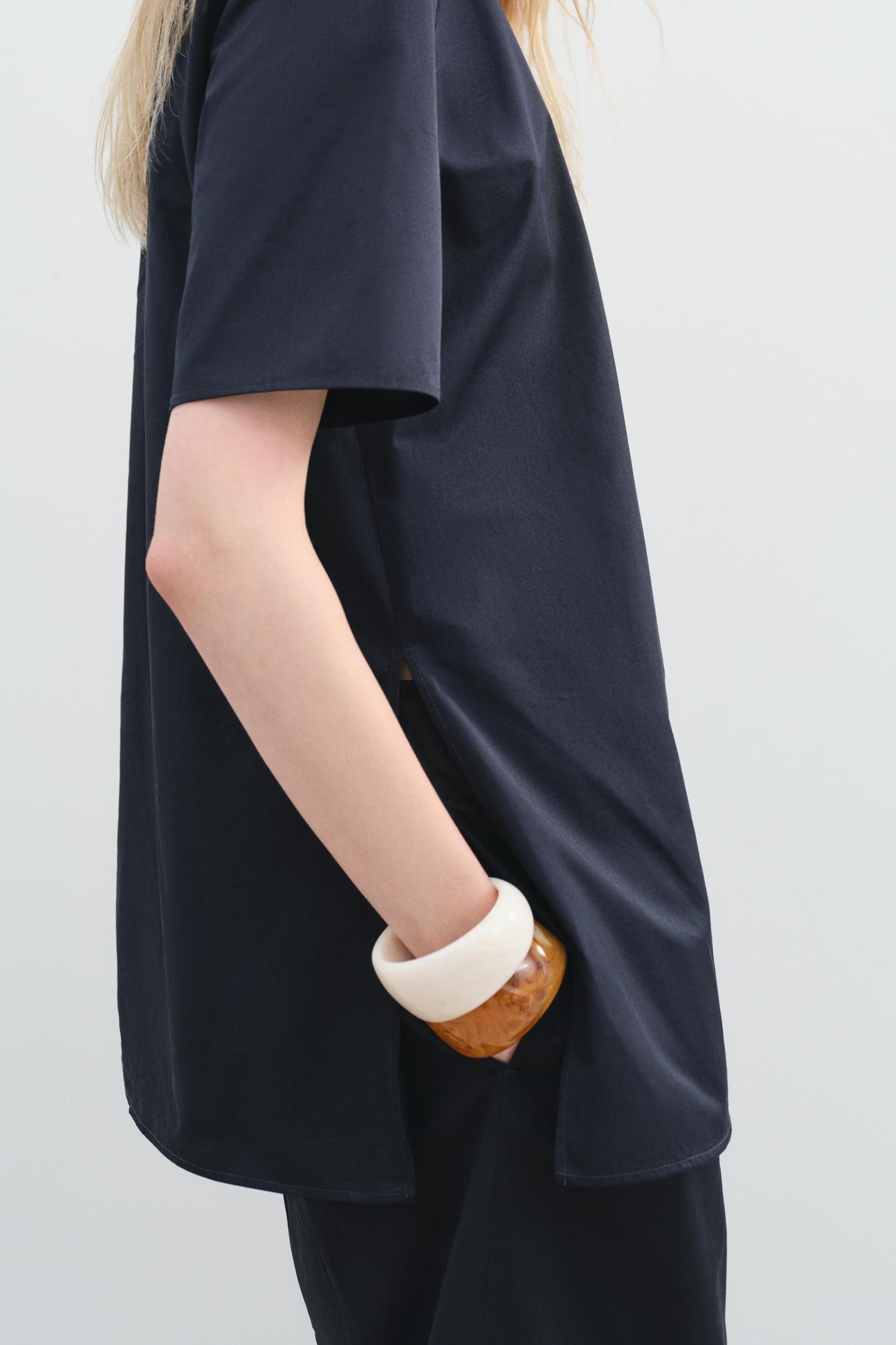 LONG SLIT TOP ZW COLLECTION Product Image