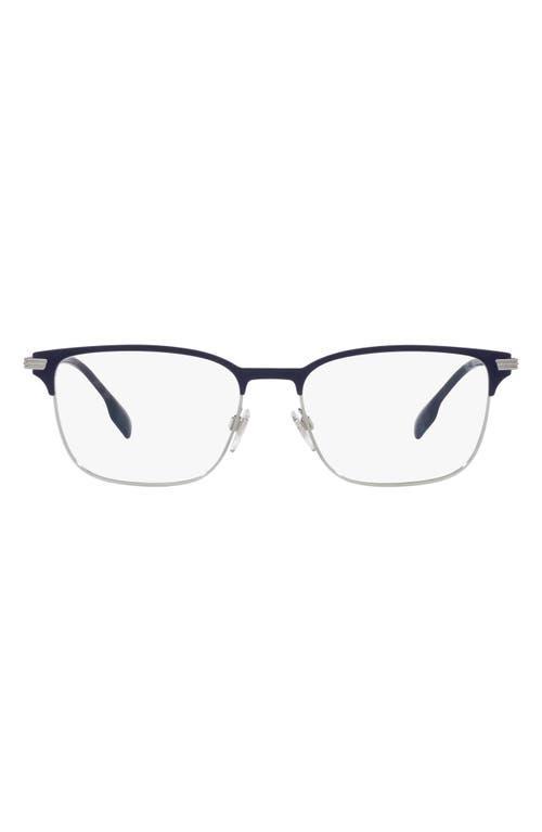 Burberry Mens Rectangle Eyeglasses, BE137255-o - Black Product Image