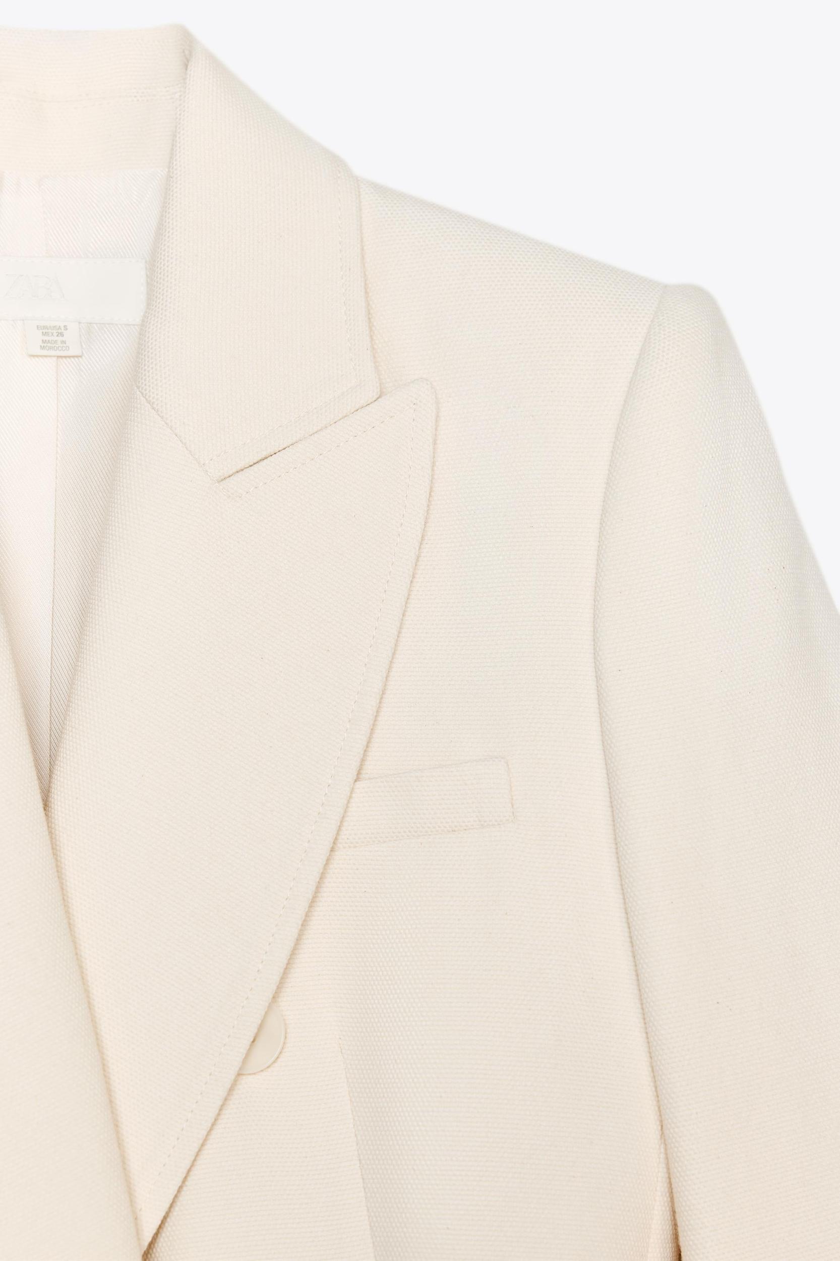 DOUBLE BREASTED LONG BLAZER Product Image