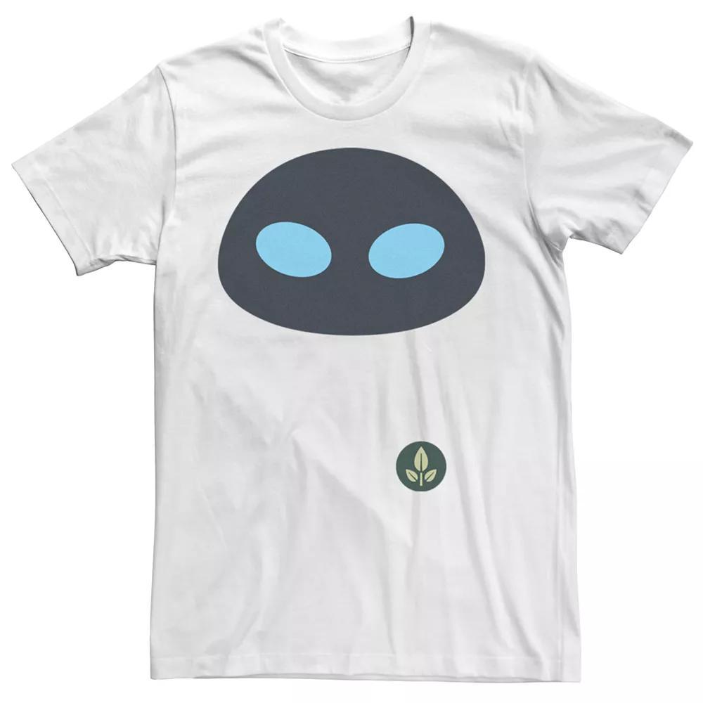 Disney / Pixar's WALL-E Eve Men's Face Tee, Size: XL, White Product Image