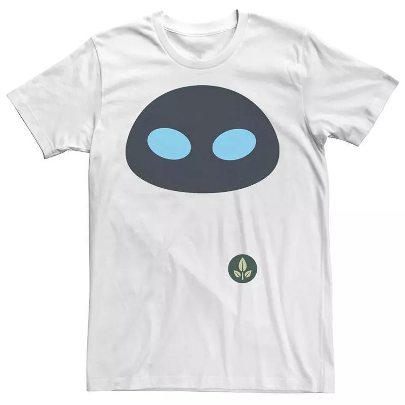 Disney / Pixar's WALL-E Eve Men's Face Tee, Size: XL, White Product Image
