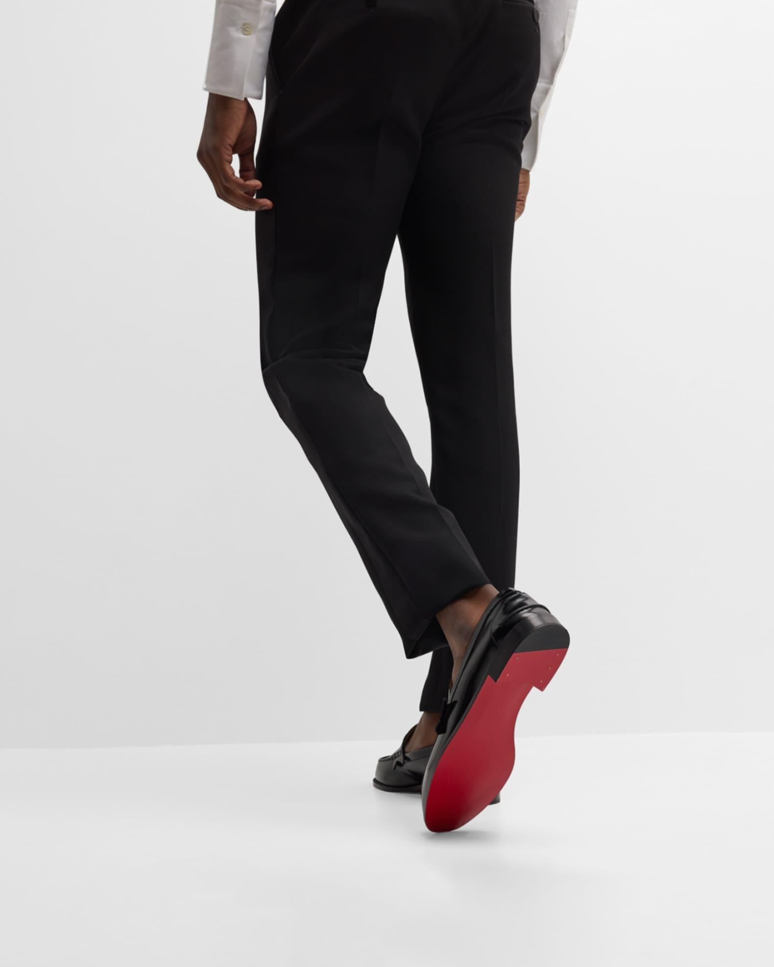 Men's Patent Leather Penny Loafers Product Image