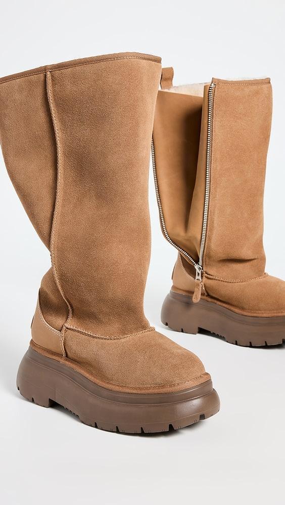 R13 Tall Chunky Shearling Boots | Shopbop Product Image
