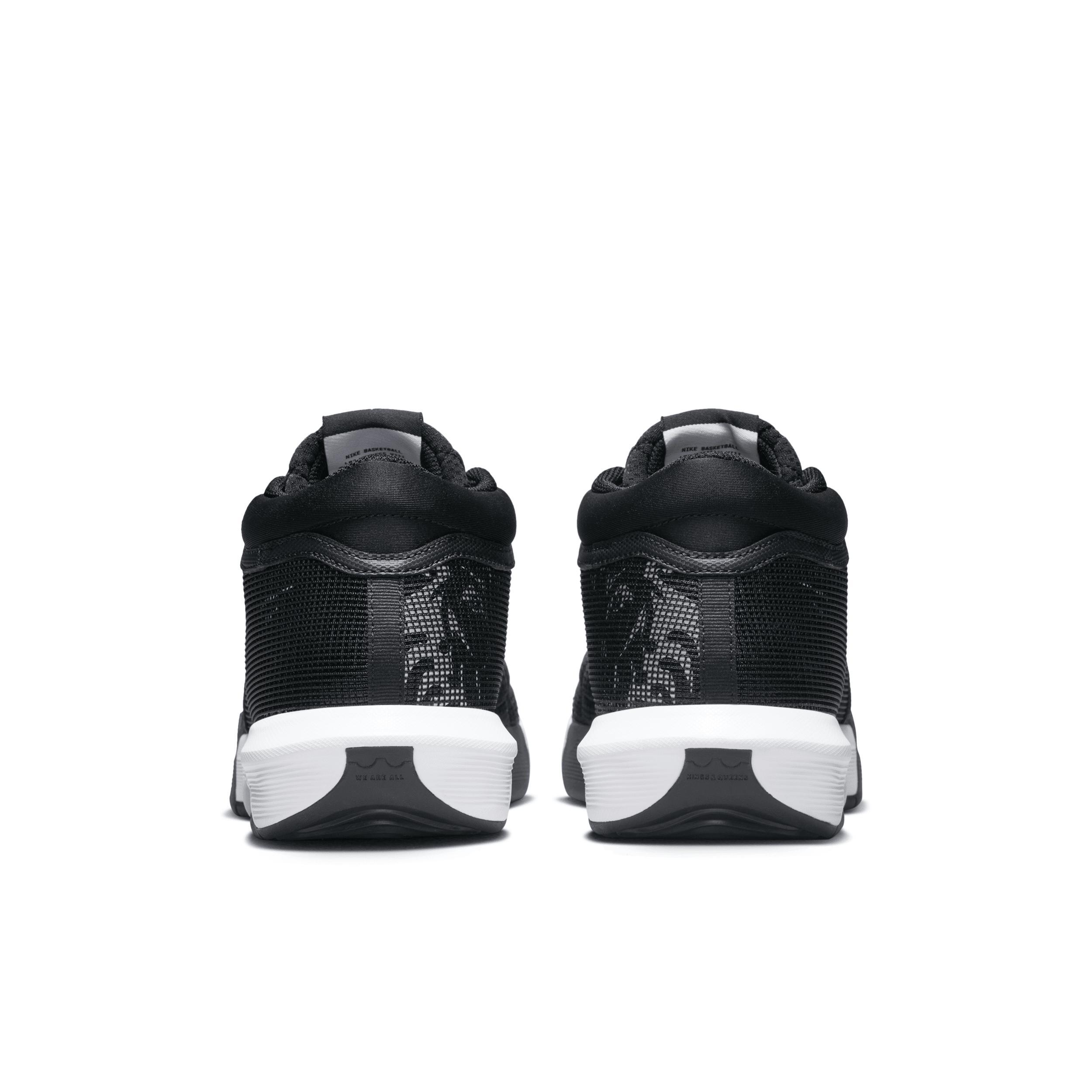 Men's Nike Lebron Witness 8 Basketball Shoes, Size: 11, Black White Black Product Image