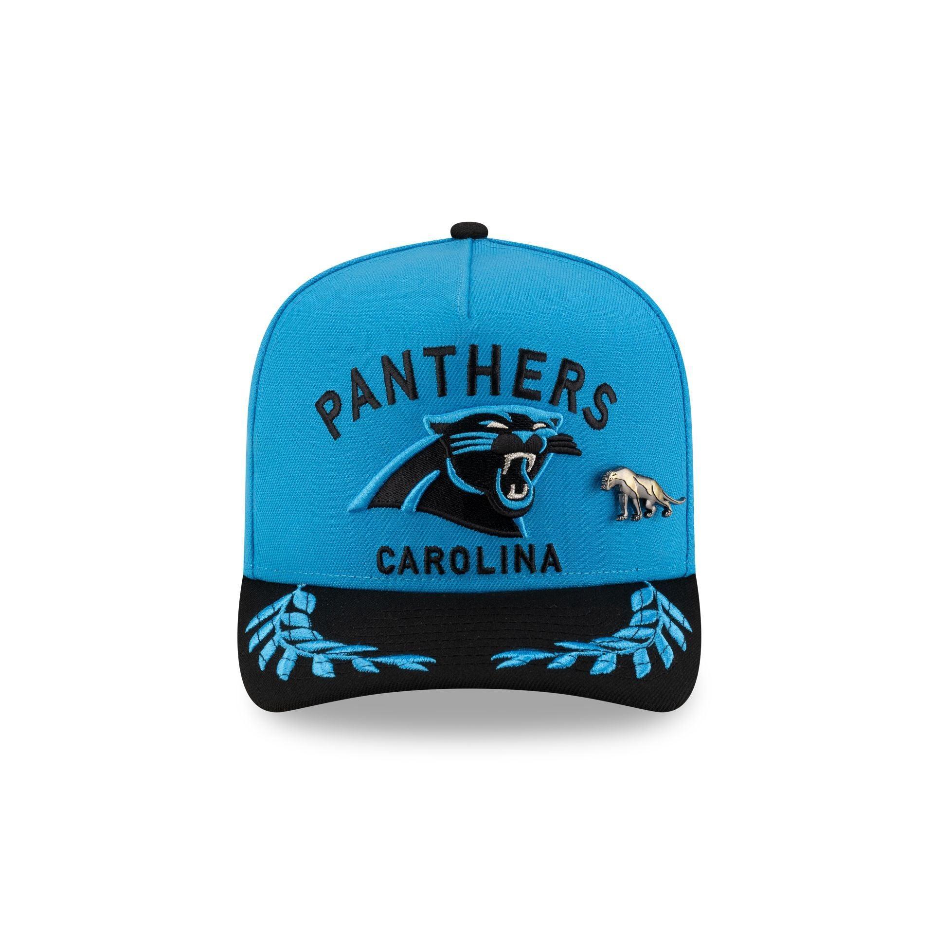 Carolina Panthers 2025 Draft Black 59FIFTY A-Frame Fitted Hat Male Product Image