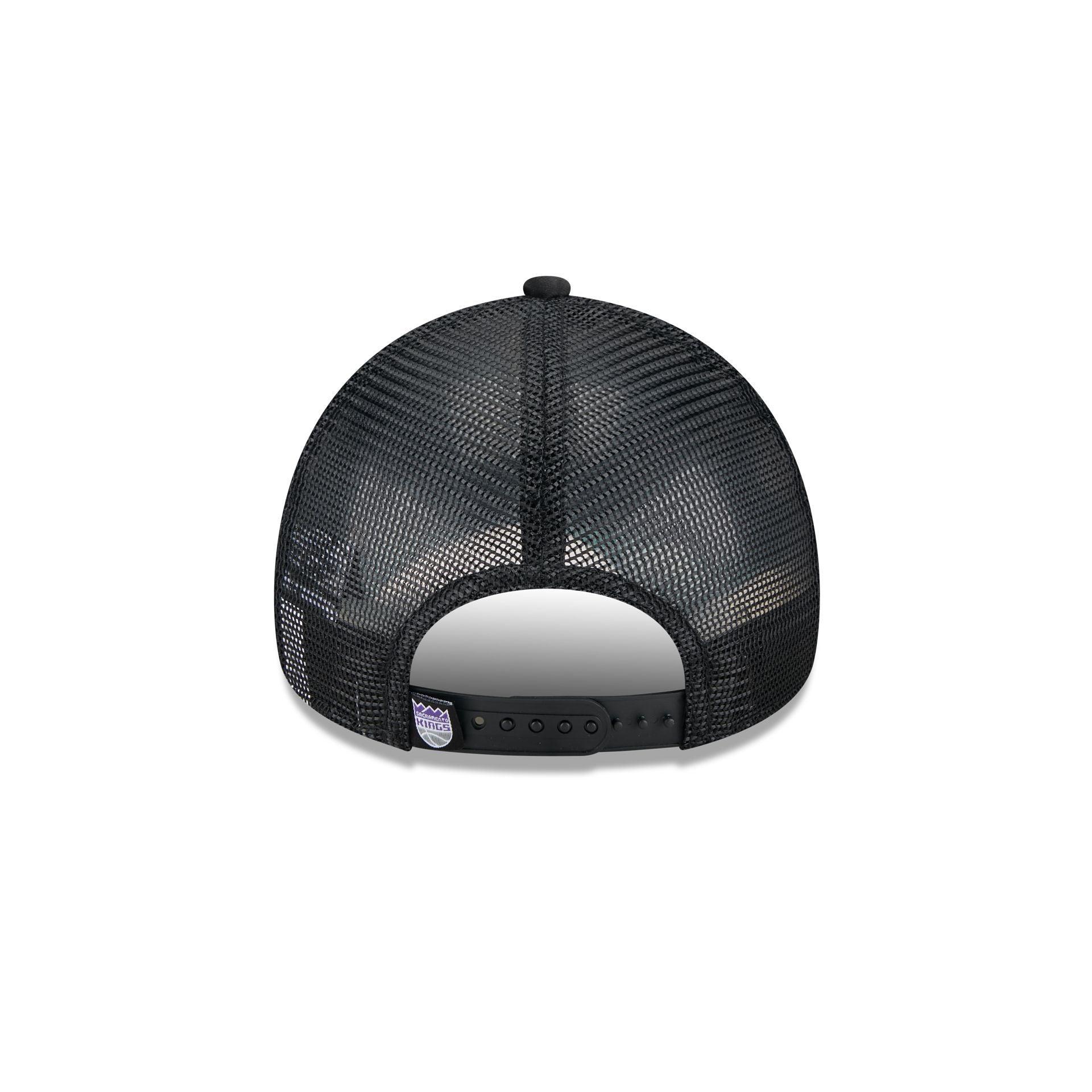 Sacramento Kings Distressed 9FORTY A-Frame Trucker Hat Male Product Image