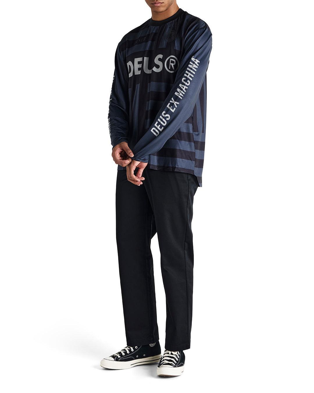 Blackout Moto Jersey - Black Product Image