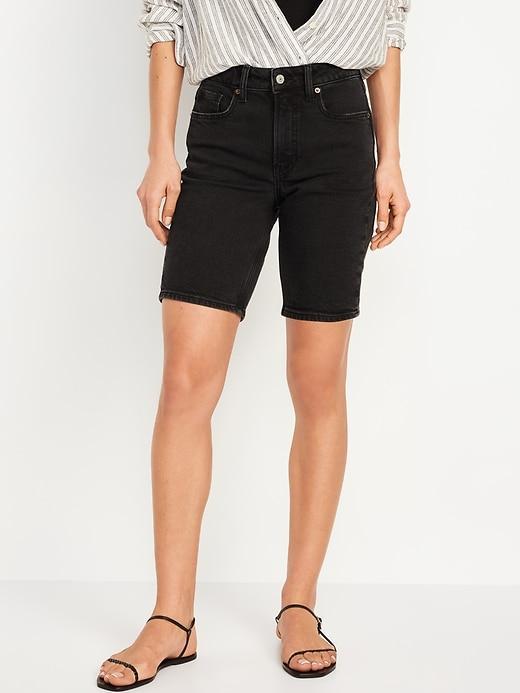 High-Waisted OG Shorts -- 9-inch inseam Product Image