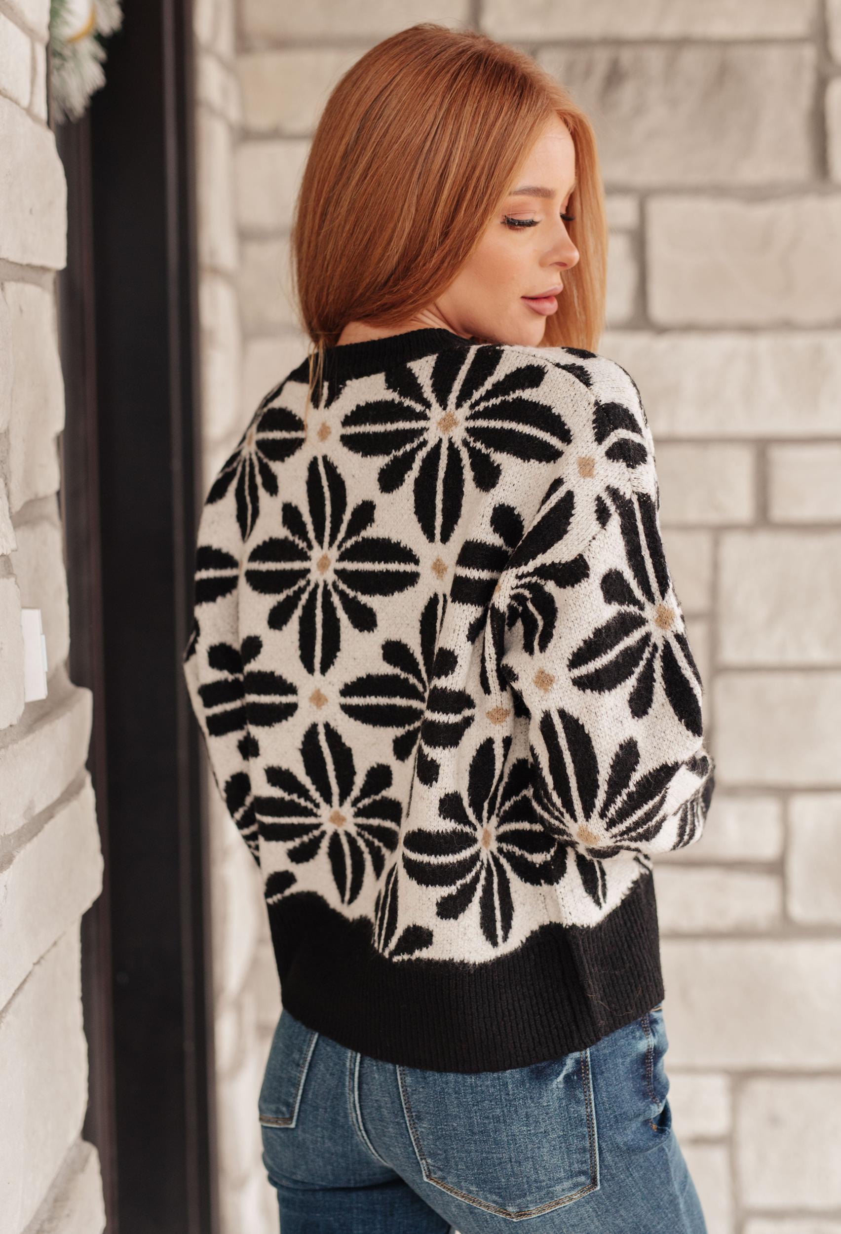 Mid Mod Floral Sweater (Online Exclusive) Product Image