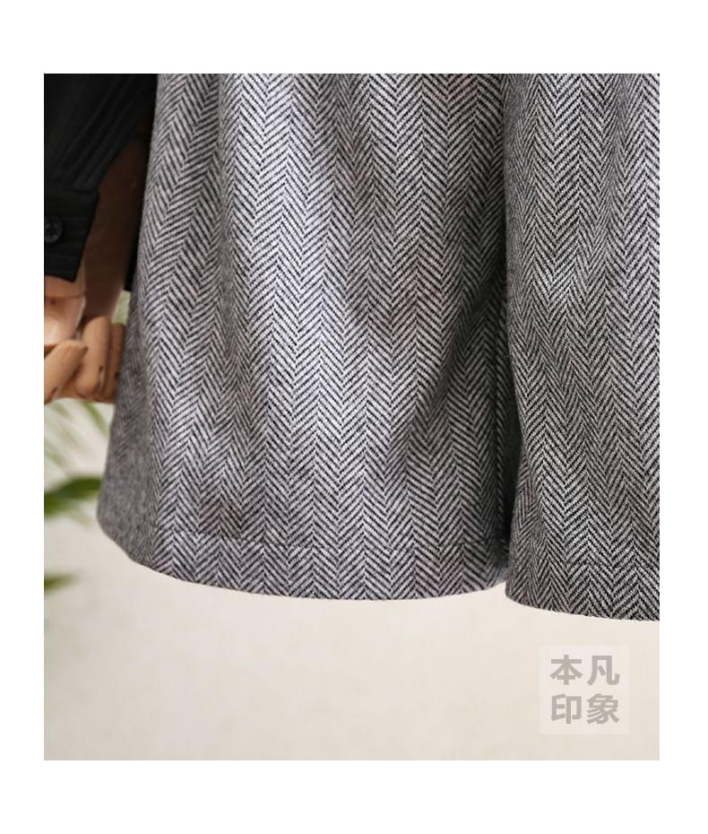 High Waist Dress Shorts Product Image