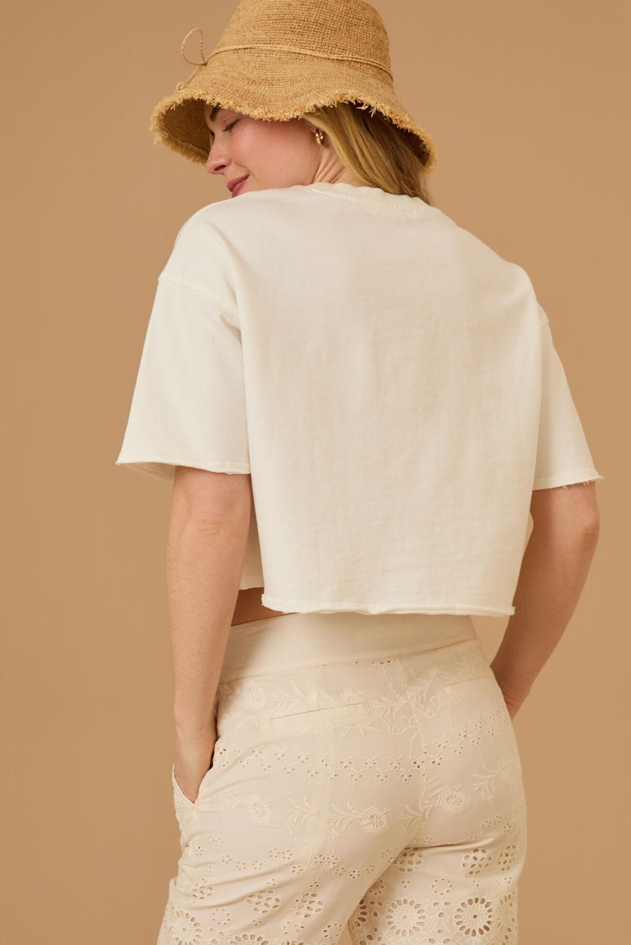 Josephine Crop Boxy Tee Product Image