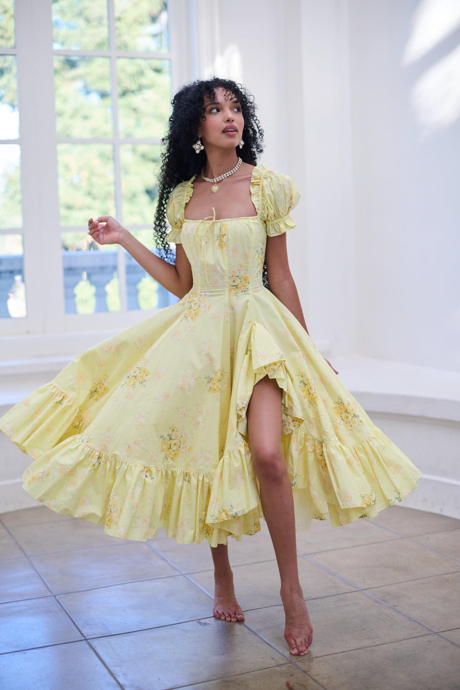 Penelope Foxglove Dress Product Image