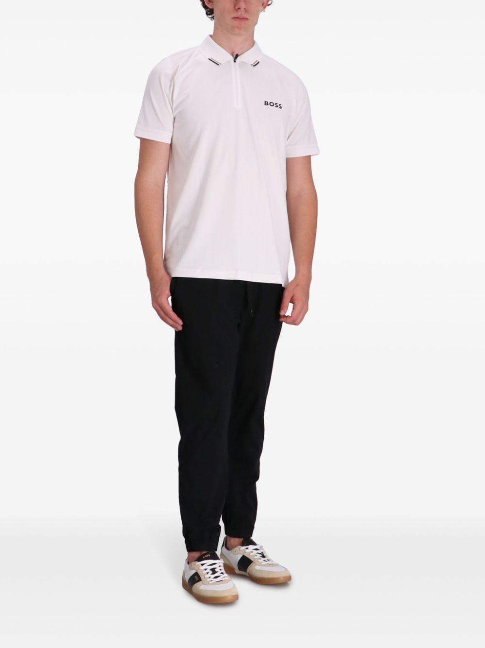 HUGO BOSS X Matteo Berrettini Polo Shirt In White Product Image