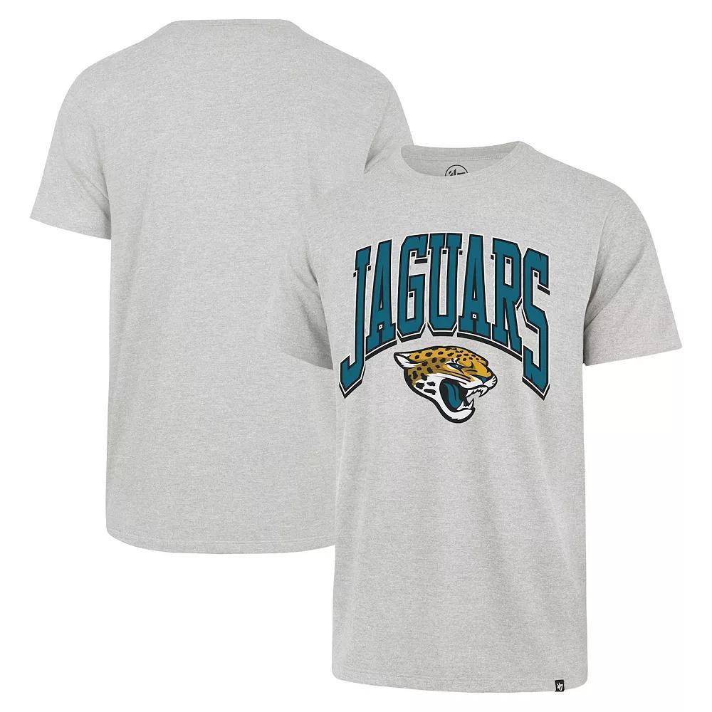 Men's '47 Gray Jacksonville Jaguars Walk Tall Franklin T-Shirt, Size: 2XL, Grey Product Image