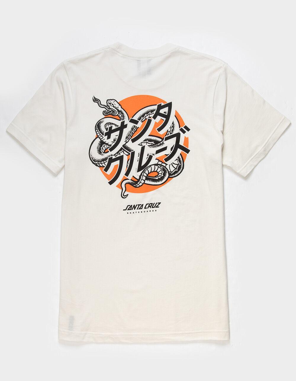 SANTA CRUZ Serpent Dot Mens Tee - OFF WHITE Product Image