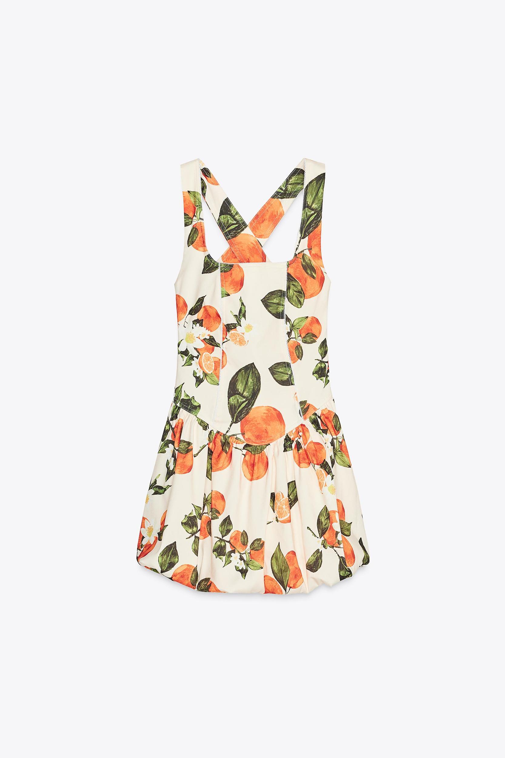 PRINTED SHORT DRESS Product Image