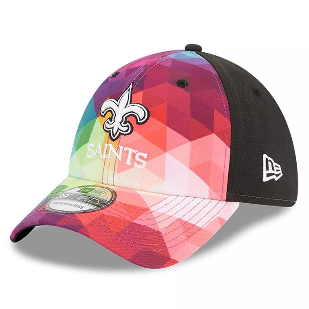 Men's New Era  Pink New Orleans Saints 2023 NFL Crucial Catch 39THIRTY Flex Hat, Size: Medium/Large Product Image