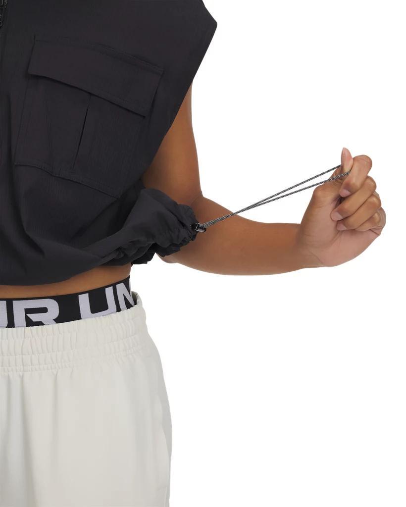 UA Unstoppable Utility Womens Sleeveless Hoodie Product Image