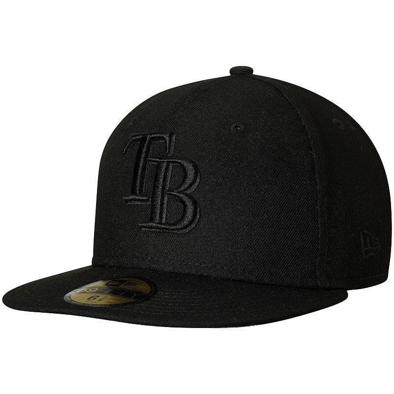 Mens New Era Tampa Bay Rays Primary Logo Basic 59FIFTY Fitted Hat Product Image
