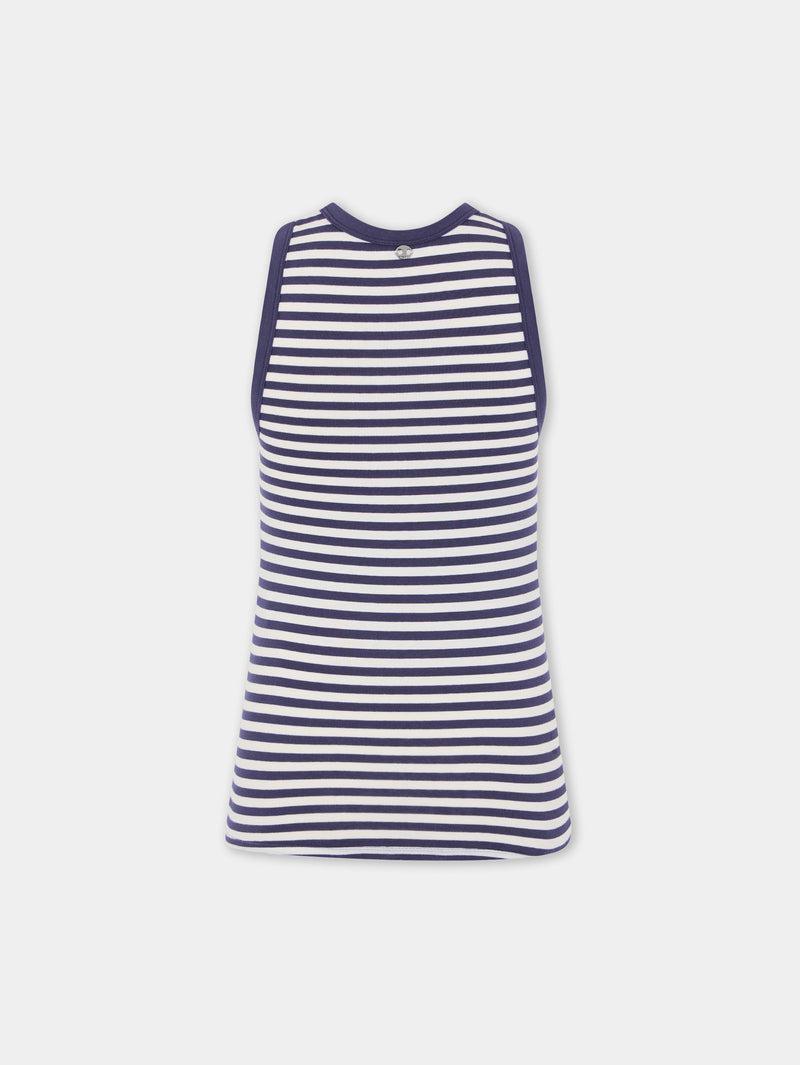 TANK TOP IN COTTON Product Image