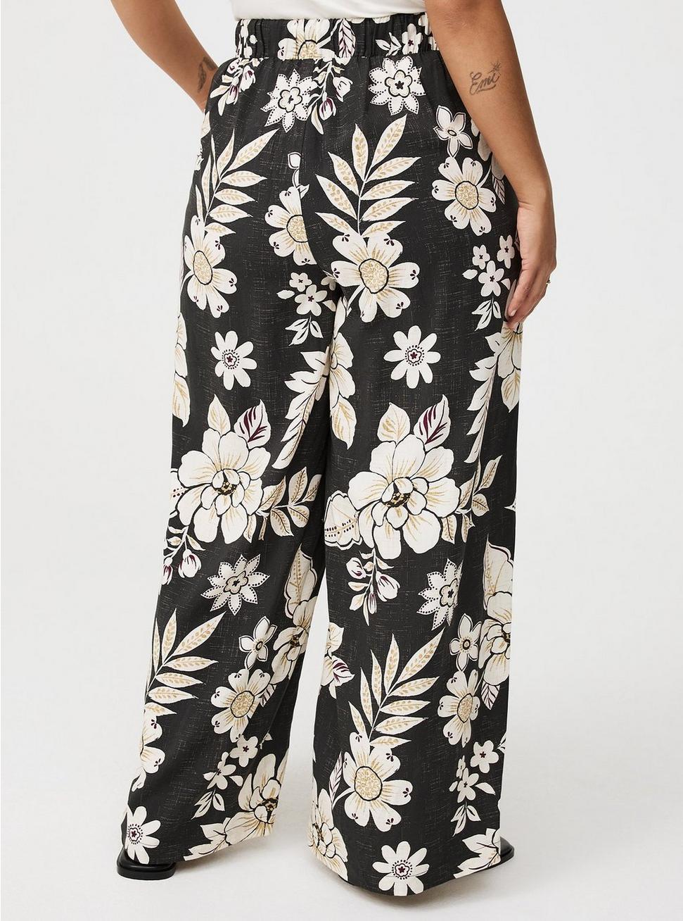 High-Rise Pull-On Wide-Leg Pant Product Image