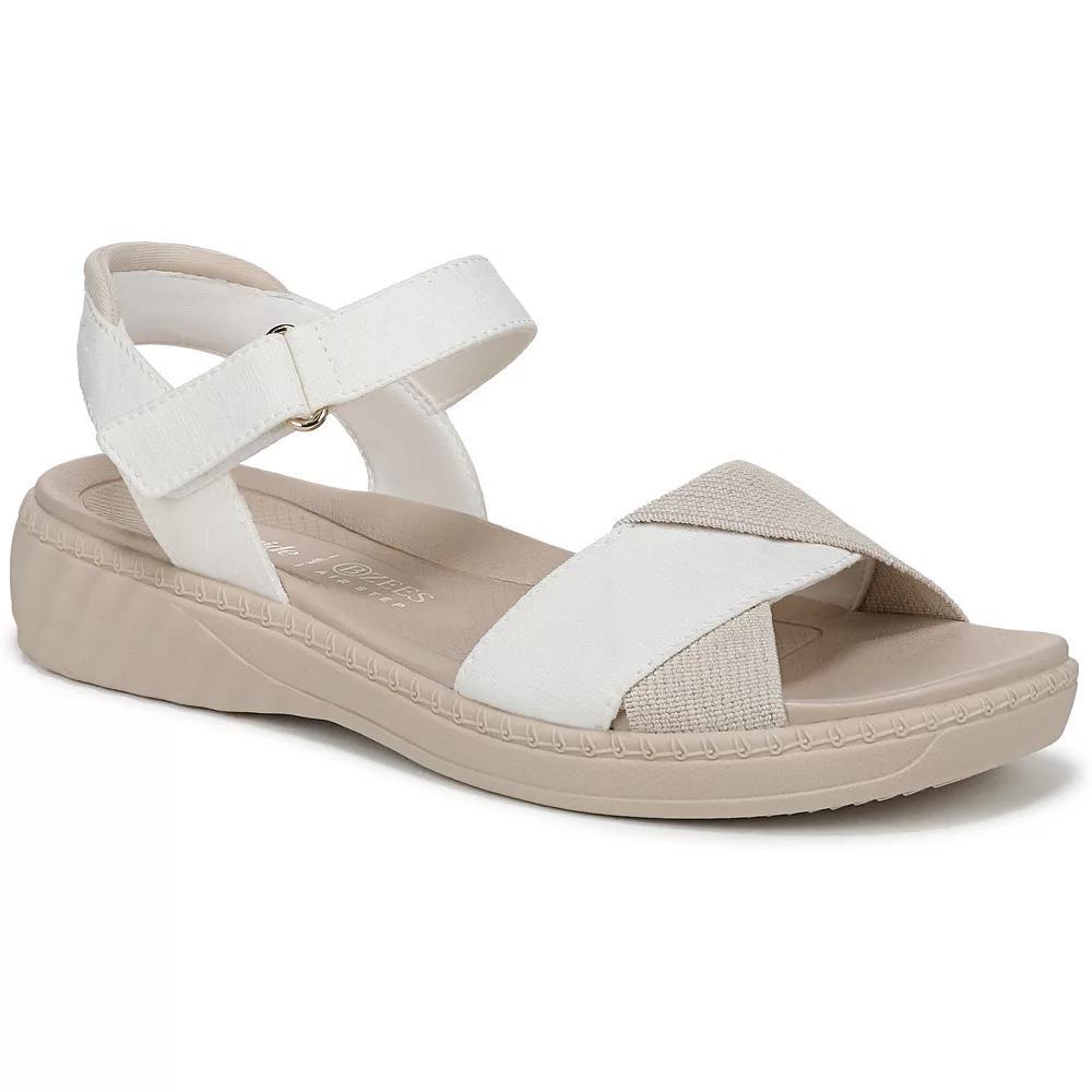 LifeStride Lane Women's Sandals, Size: 7.5 Wide, White Product Image