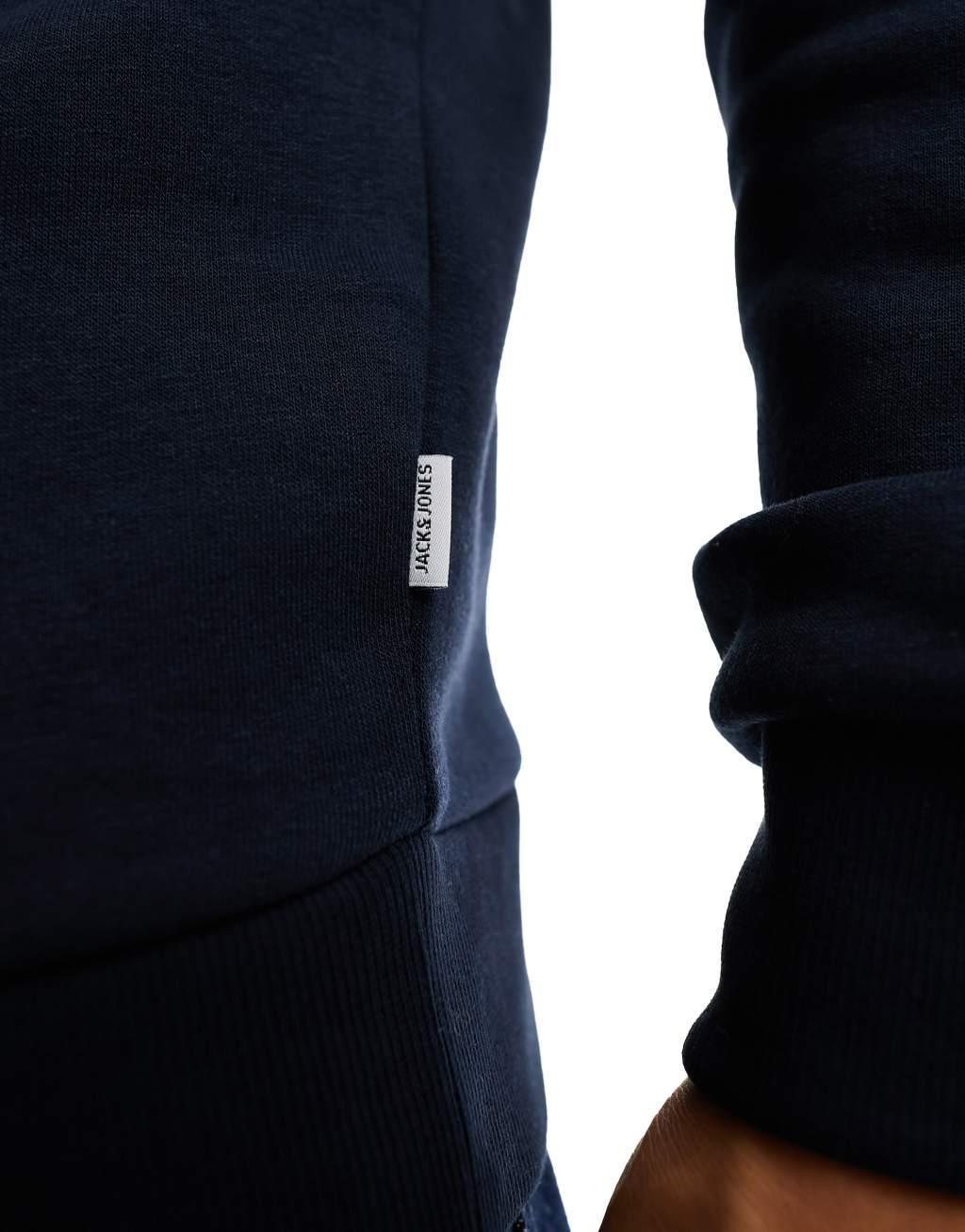 Jack & Jones oversized sweat in navy Product Image