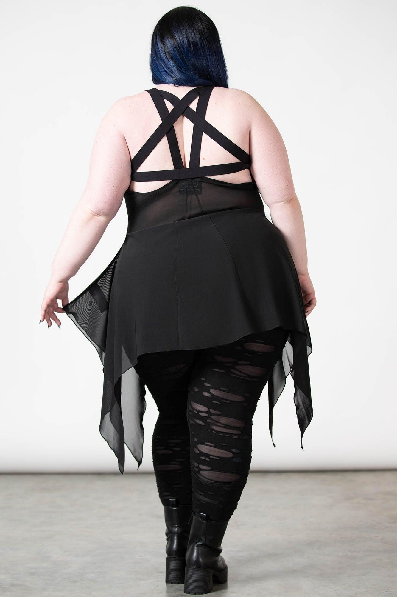 Lilith's Blood Mesh Tunic Vest Female Product Image