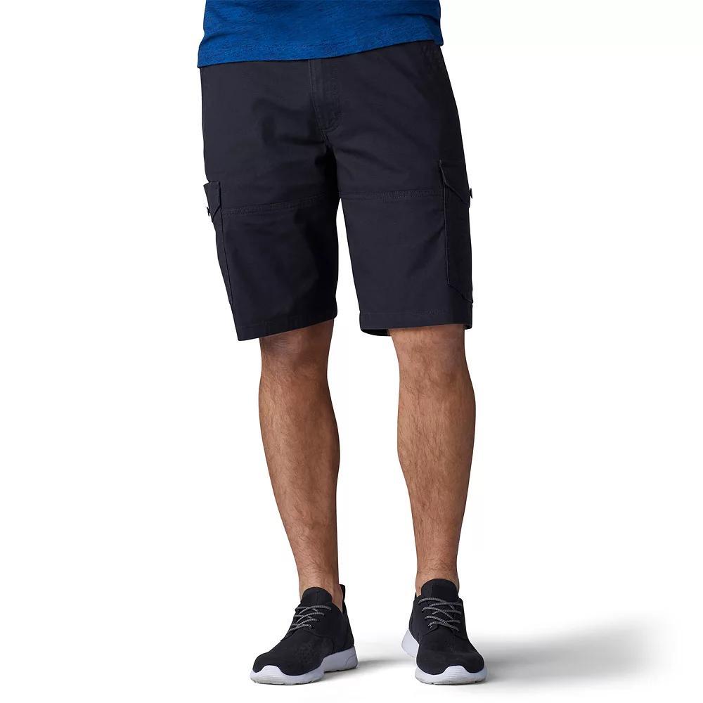 Men's Lee® 10.5" Extreme Motion Swope Cargo Shorts, Size: 40, Black Product Image