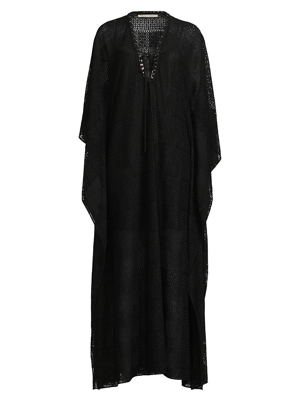 Womens Ruth Lace Long-Sleeve Caftan Product Image
