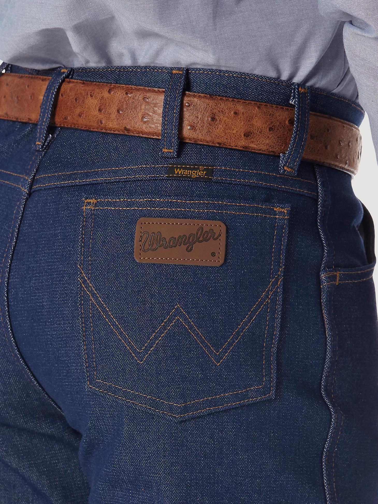 Wrangler® Cowboy Cut® Boot Jean Rigid - Regular Fit | Men's JEANS | Wrangler® Product Image