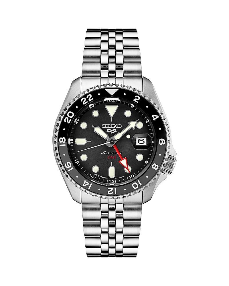 Mens Seiko 5 Sports Automatic Watch - SSK001 Black Product Image