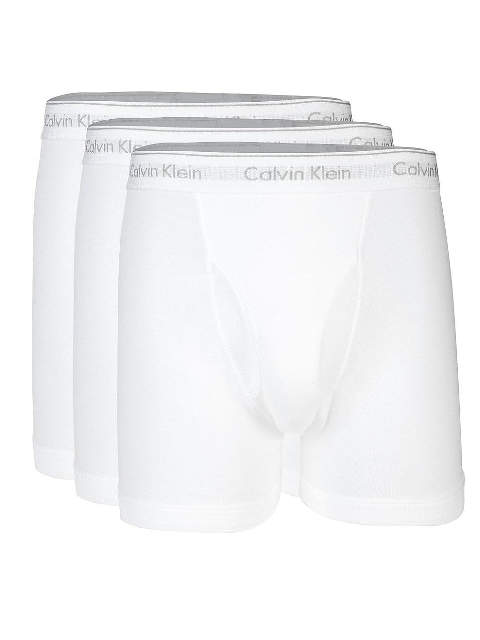 Mens Calvin Klein 3-Pack Cotton Classics Boxer Briefs Product Image