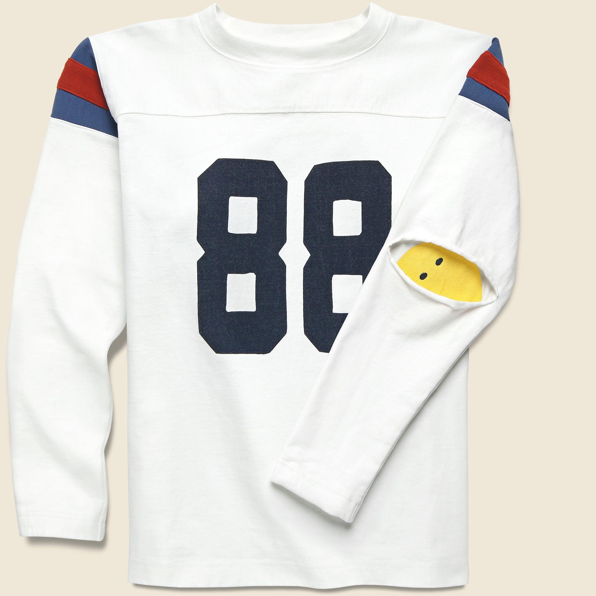 Elbow Rip Football Tee - White Product Image