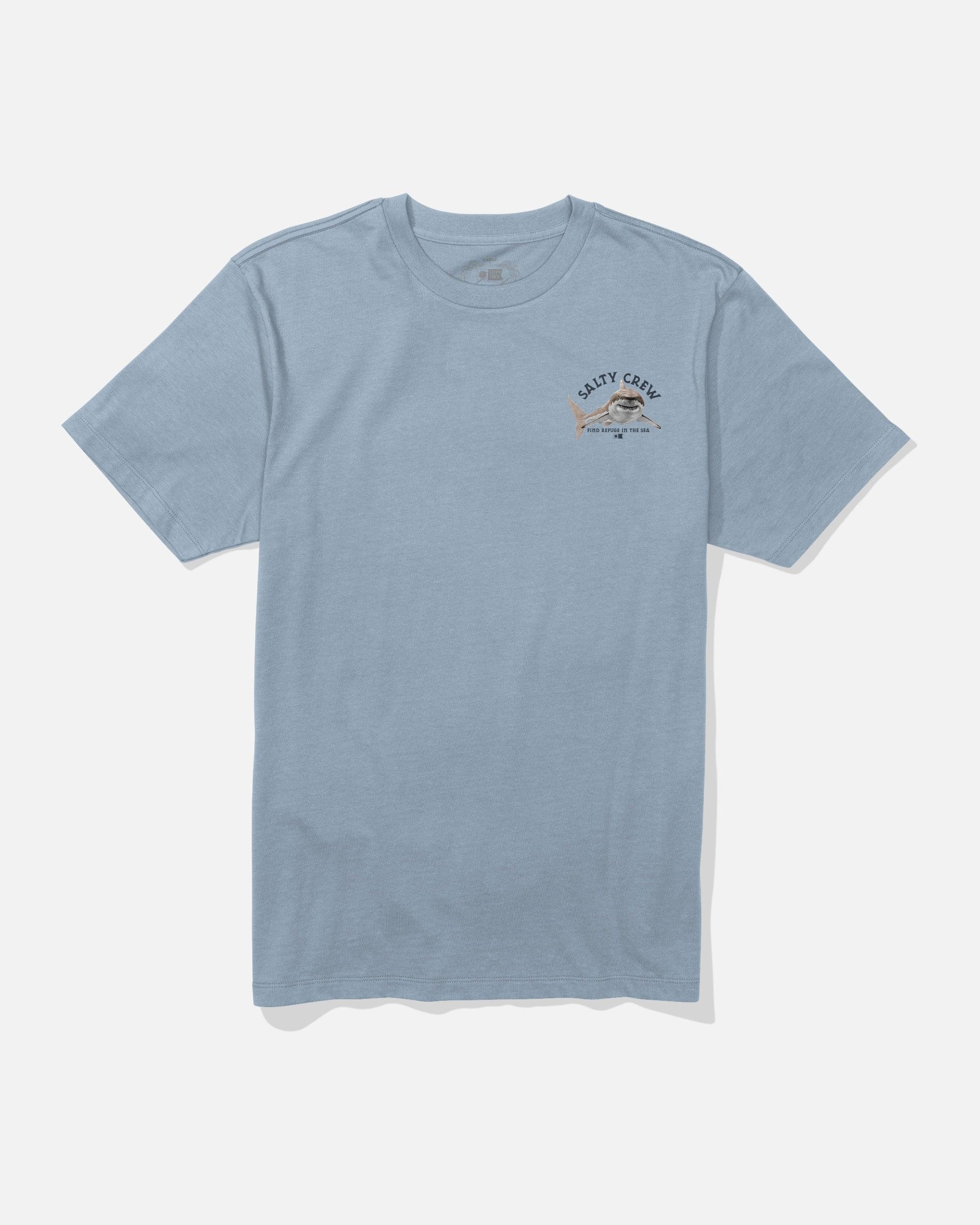 Lurking Tee - Blue Fog Male Product Image