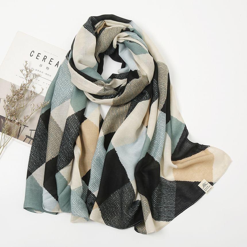 Tassel Patterned Scarf (Various Designs) Product Image