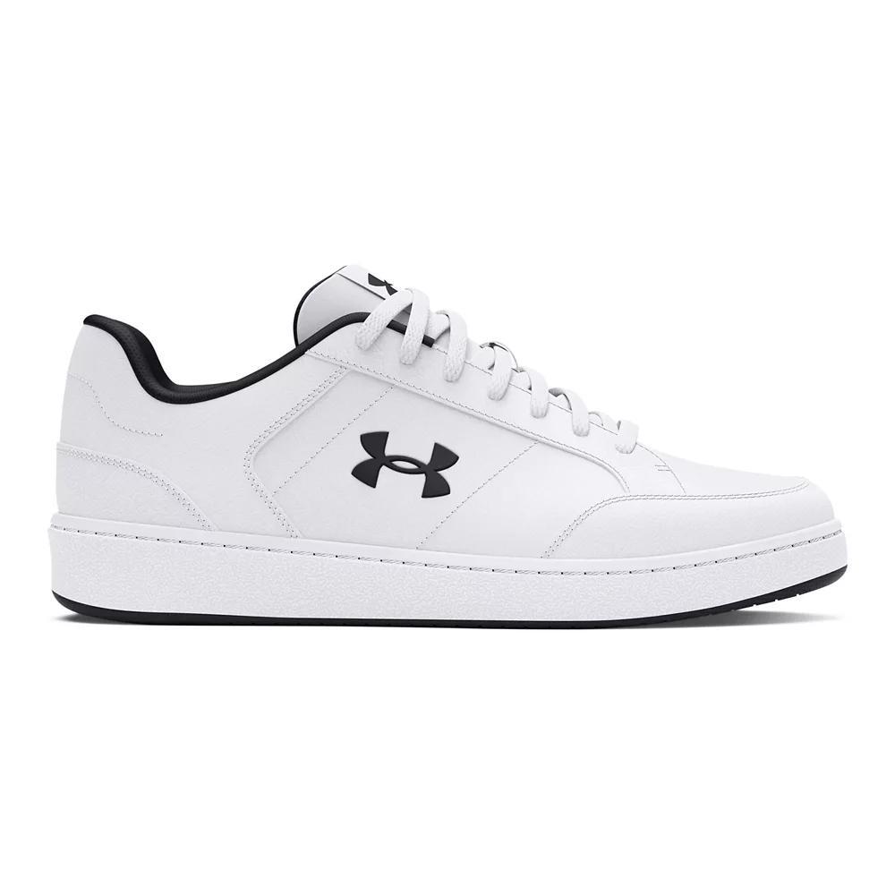 Under Armour Official Men's Sneakers, Size: 10.5, White White Black Product Image
