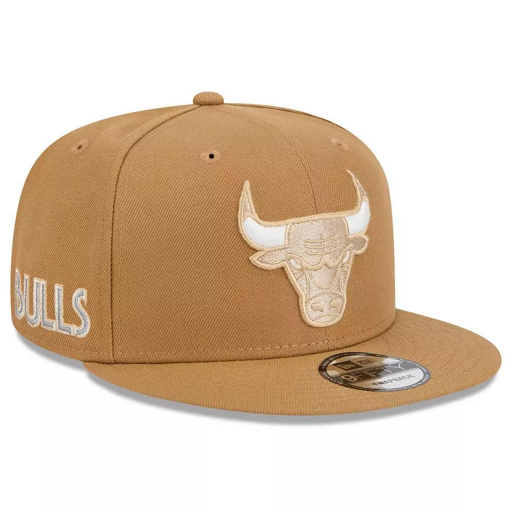 Men's New Era  Tan Chicago Bulls 2024/25 City Edition Alternate 9FIFTY Snapback Hat, Team Product Image