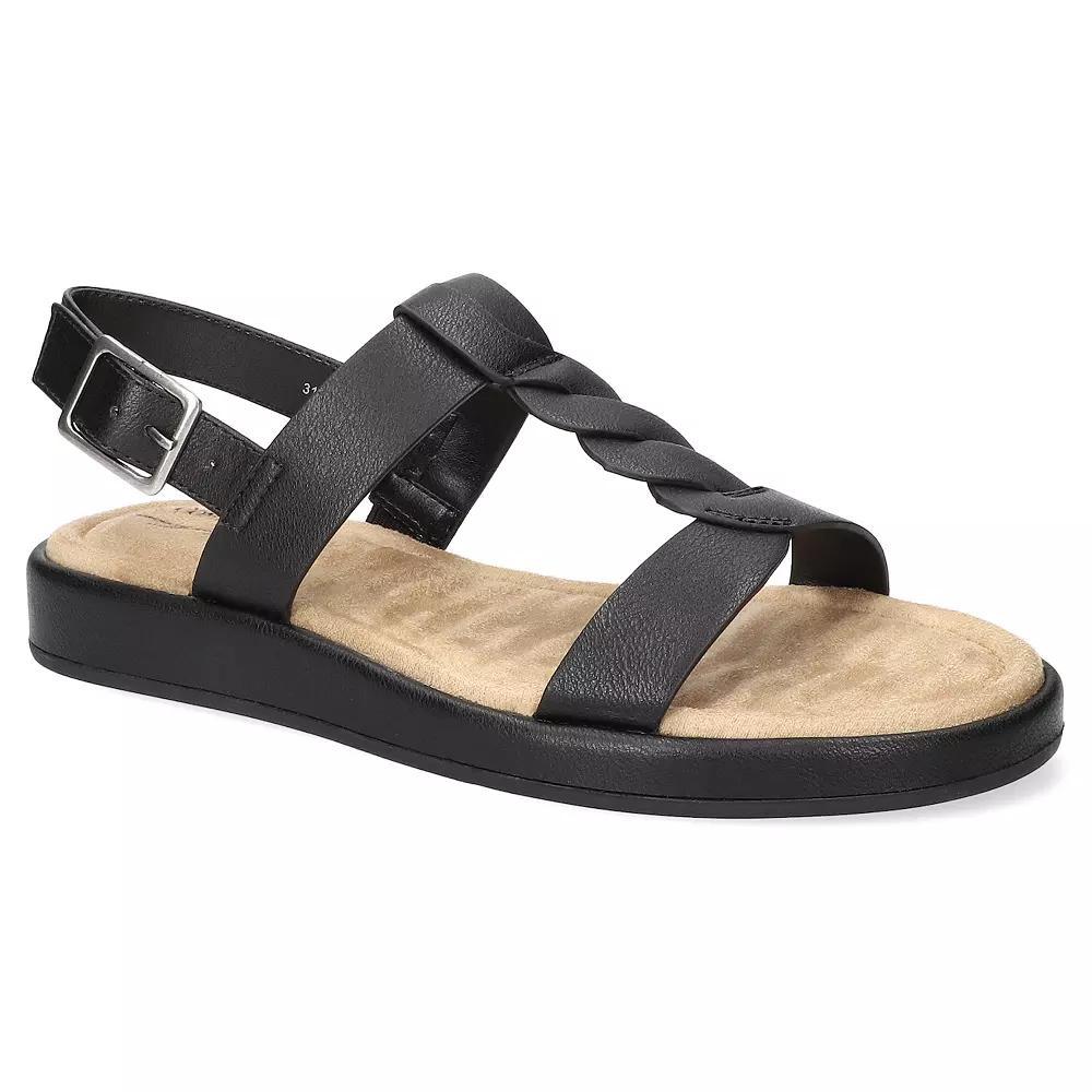 Easy Street Tampa Platform Women's Comfort Sandals, Size: 9.5, Blue Product Image