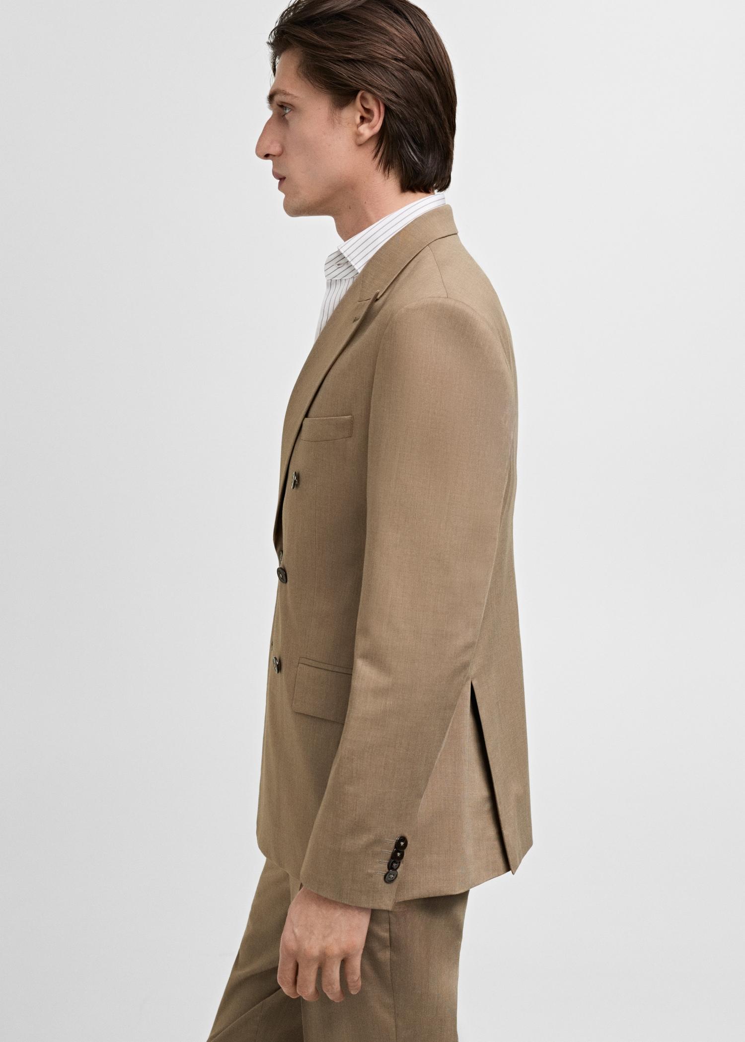 Monaco slim-fit suit pants - Men | MANGO USA Product Image