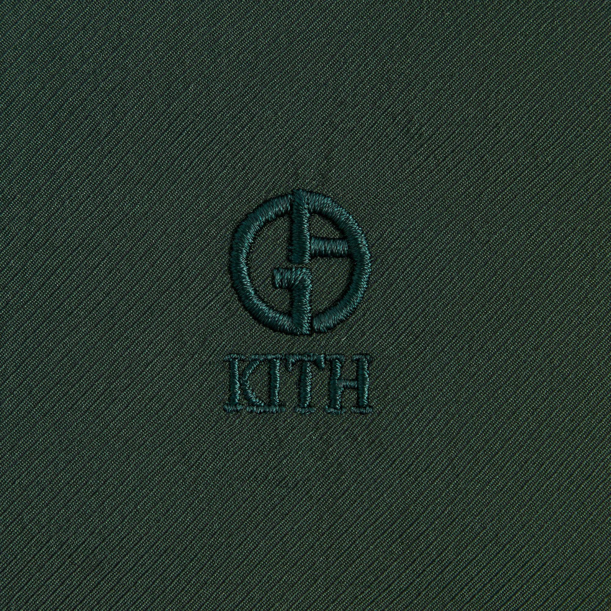 Kith & Giorgio Armani Front Zip Shirt - Stadium Male Product Image