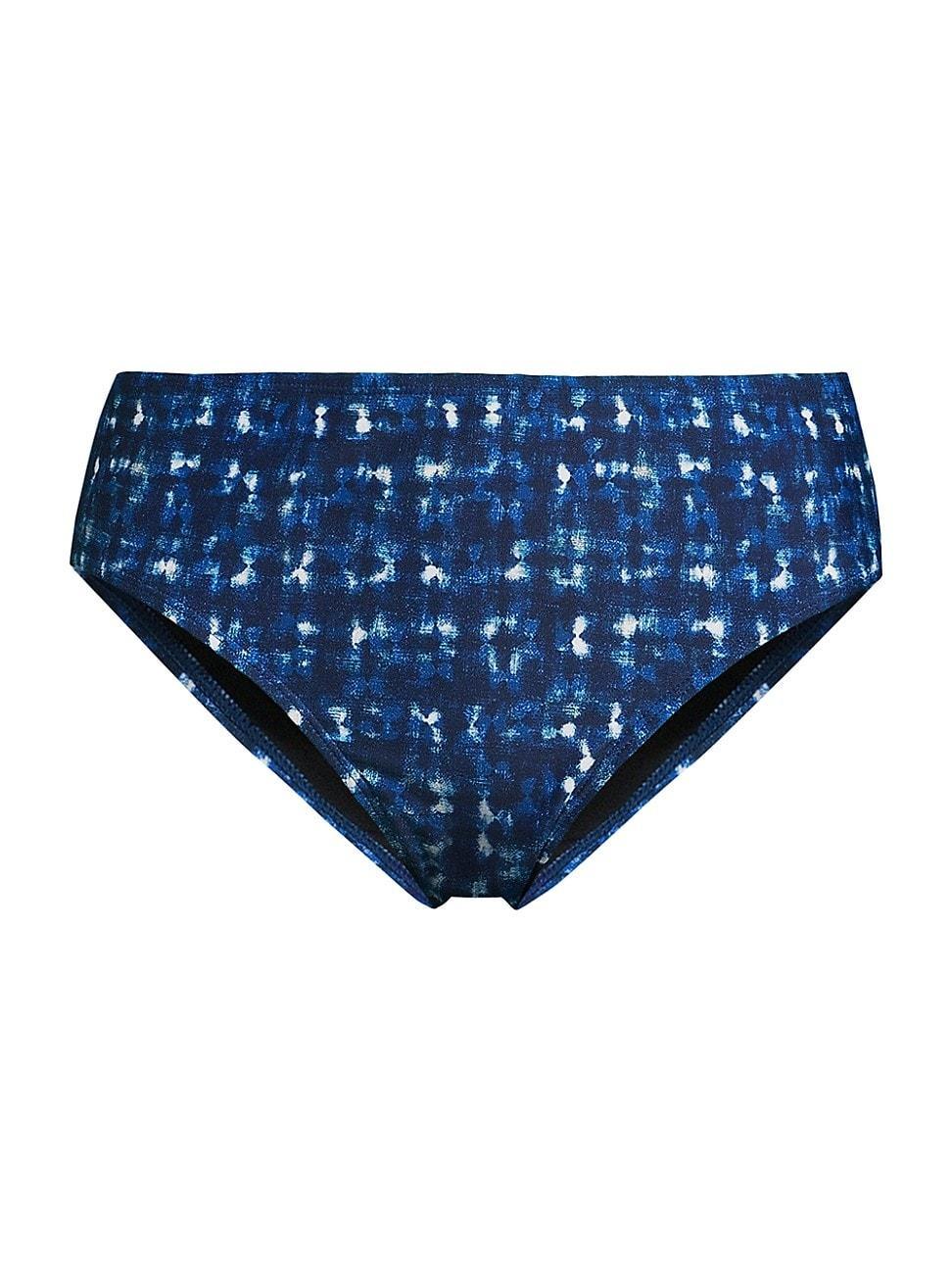 Womens Denim Noir Classic Mid-Rise Bikini Bottom Product Image